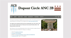 Desktop Screenshot of dupontcircleanc.net