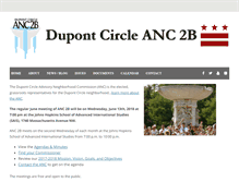 Tablet Screenshot of dupontcircleanc.net